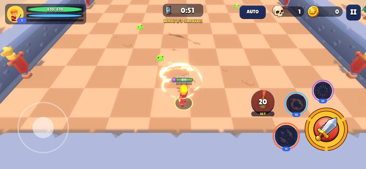 A Fire Nova ultimate in battle